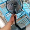 Folding Storage Net Red Fan