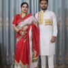 Sharee Panjabi Couple Set (No Blouse Piece)