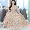 Stylish Elegant Long Gown Kurti