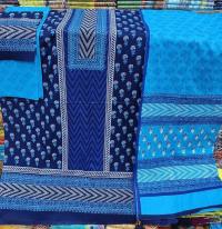 VIP Block Print Unstitch Three Piece