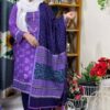 VIP Block Print Unstitch Three Piece