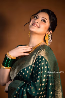 Jori Katan Saree With Blause Pcs