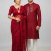Premium Sharee Panjabi Couple Dress
