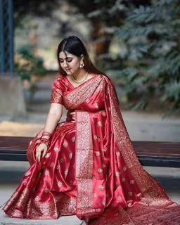 1772190699-l-12_76Ve42Ep Japani Silk Sharee with Blouse Piece