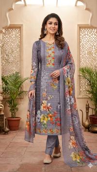 Unstitch Digital Print Three Piece