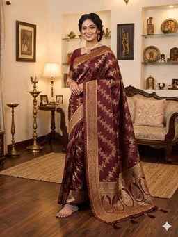 1778582740-l-9_pQbgAcuJ Japani Silk Sharee with Blouse Piece
