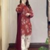 Cotton dress with skin Print