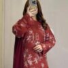 Cotton dress with skin Print