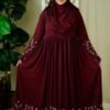 1785061972_S_1 Rajanigandha Embroidery Borka with Hijab