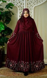 1785061972_S_1 Rajanigandha Embroidery Borka with Hijab