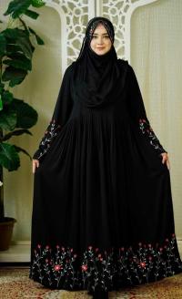 1785061972_S_2 Rajanigandha Embroidery Borka with Hijab