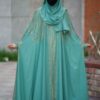 Luxury Abhaya Set with Inner and Hijab