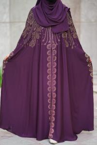 Luxury Abhaya Set with Inner and Hijab