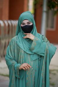 Luxury Abhaya Set with Inner and Hijab