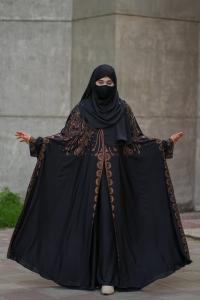 Luxury Abhaya Set with Inner and Hijab