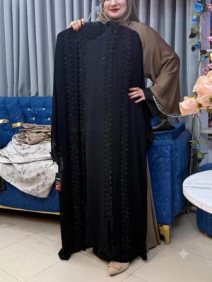 1785486918_L_3 Dubai Cherry Borka with Inner and Hijab
