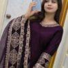 Sequence Embroidery Three Piece