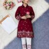 stylish Embroidery Two Piece Co-Ord Set