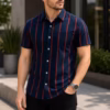 Premium Printed Half Sleeve Cotton Shirt for Men